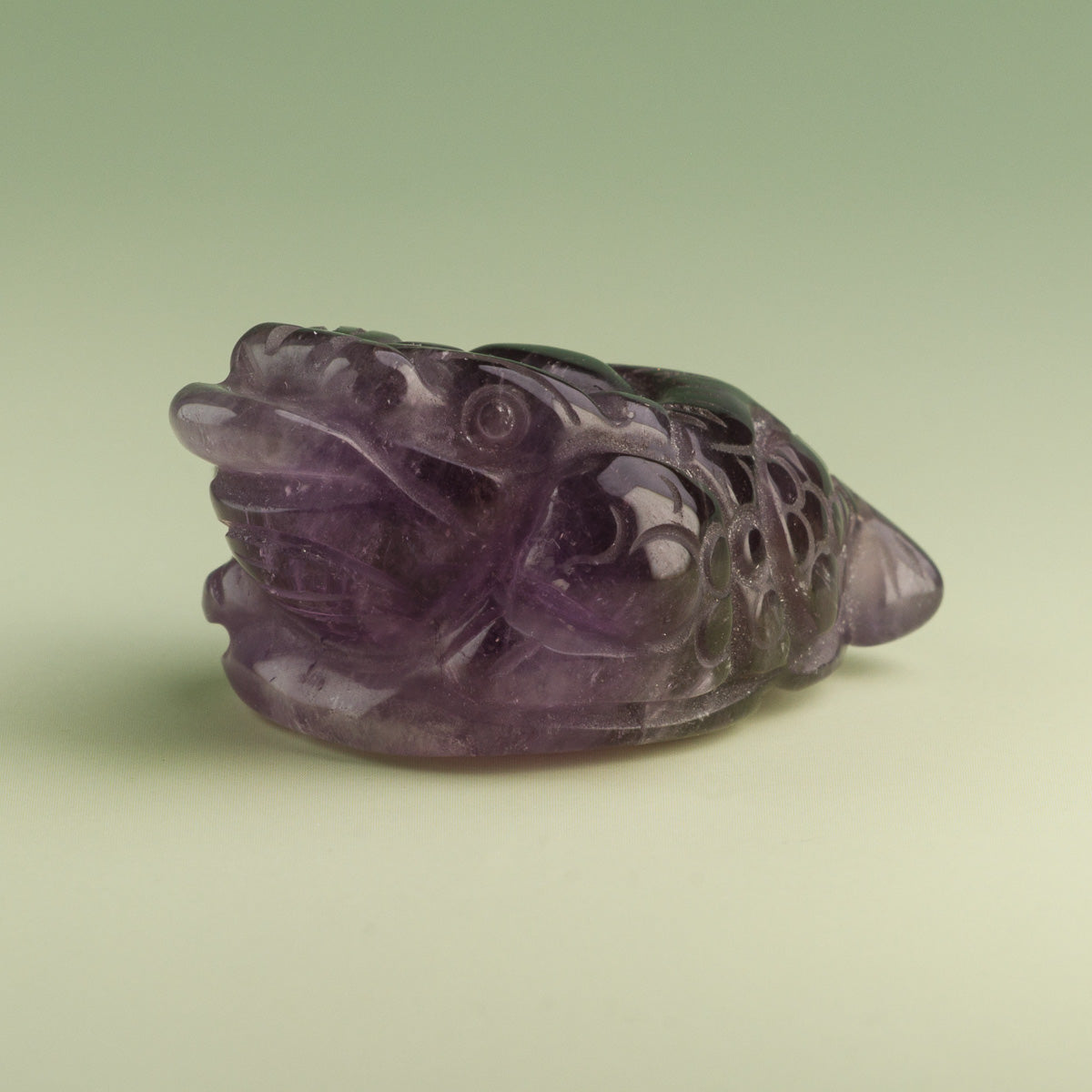 Amethyst Mini Money Toad