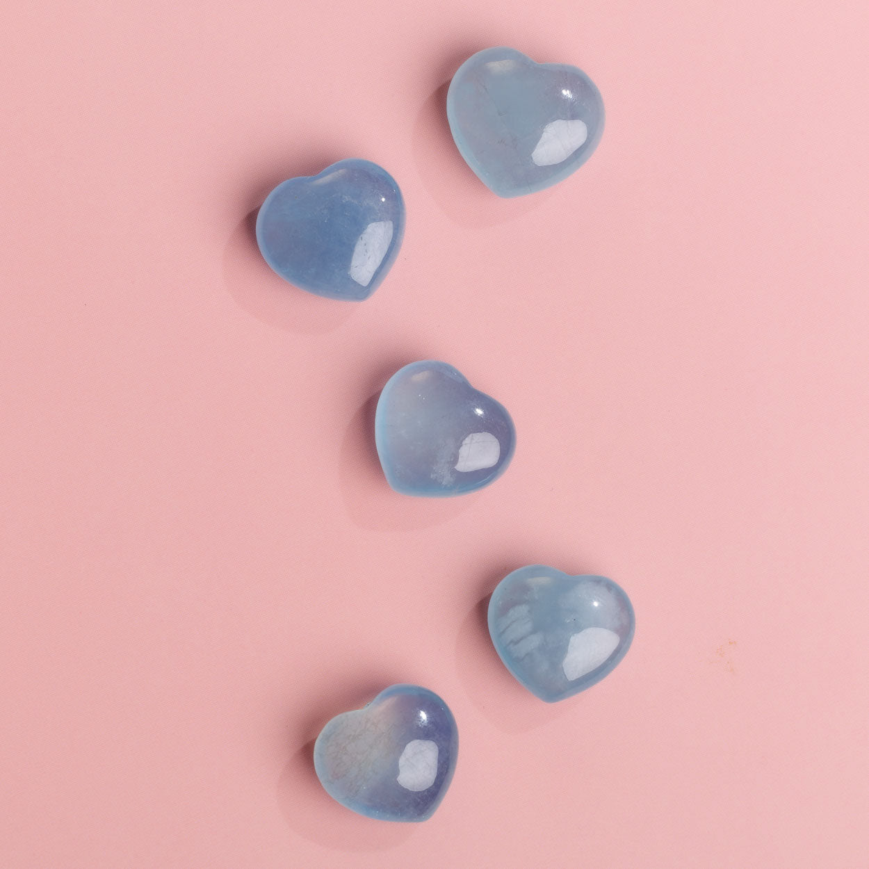 Aquamarine Mini Heart