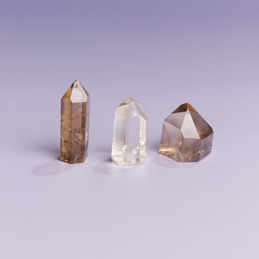 Natural Brazilian Citrine Mini Point