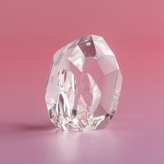 Clear Quartz Rainbow Freeform