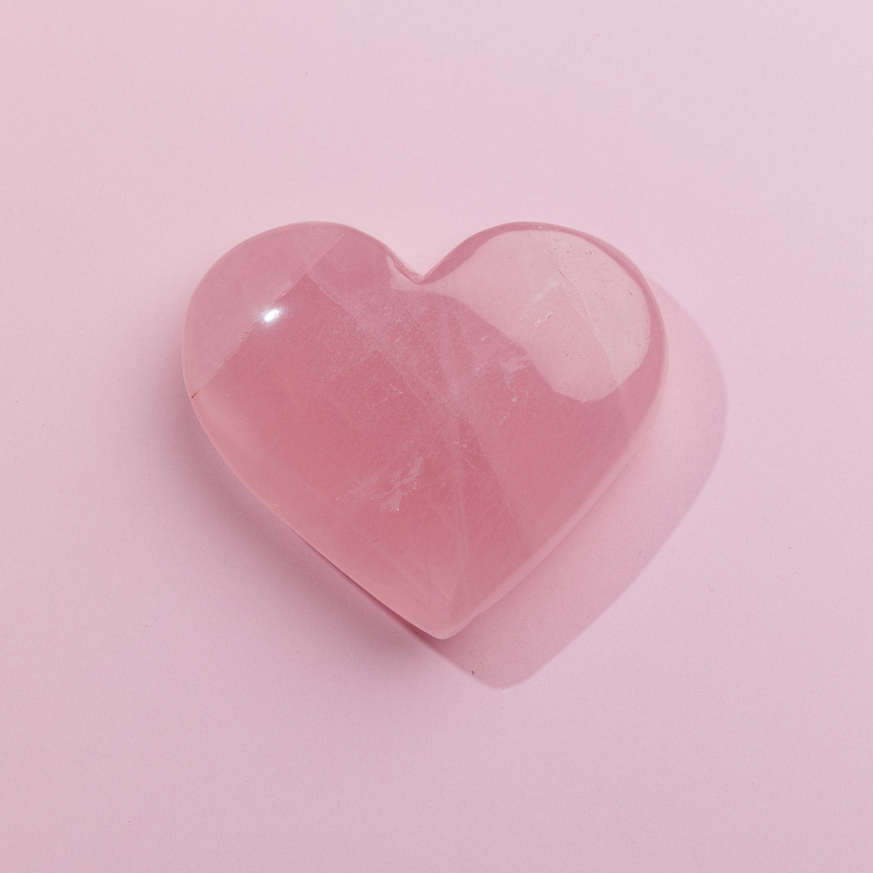 Madagascar Rose Quartz Heart