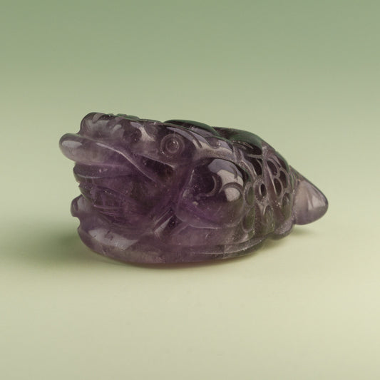 Amethyst Mini Money Toad
