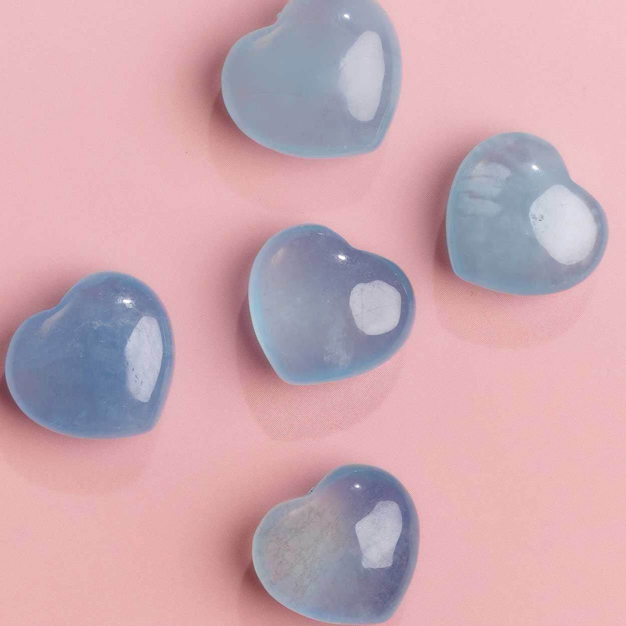 Aquamarine Mini Heart