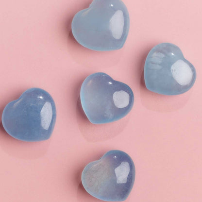 Aquamarine Mini Heart