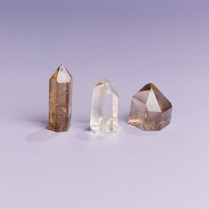 Natural Brazilian Citrine Mini Point