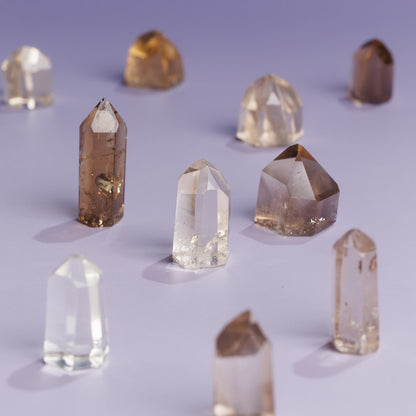 Natural Brazilian Citrine Mini Point