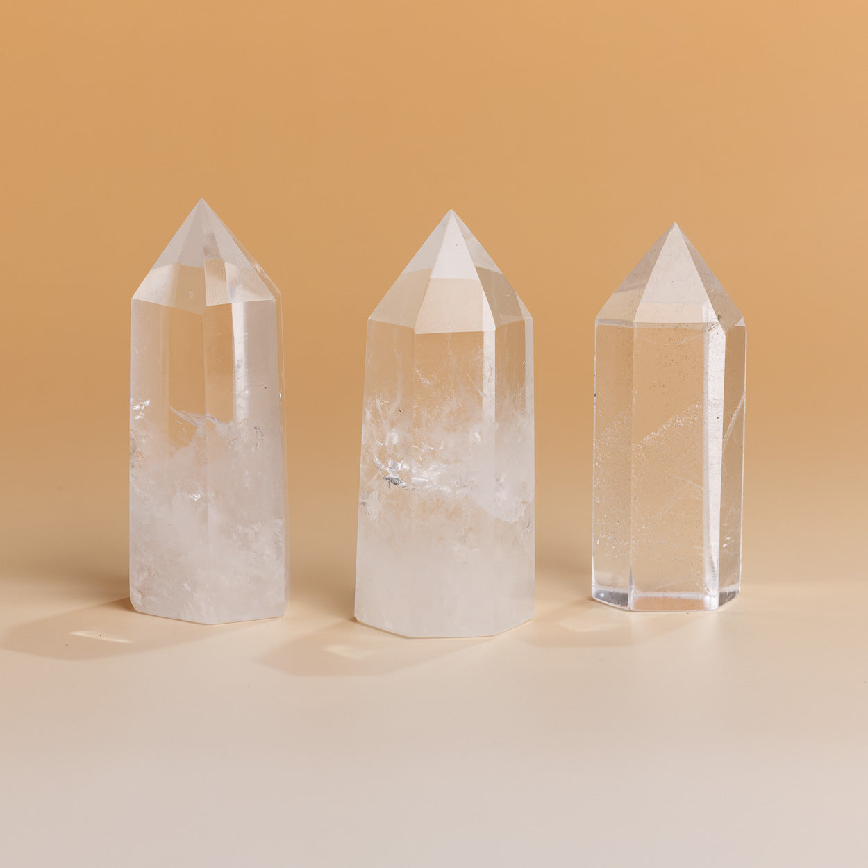 Clear Quartz Tower