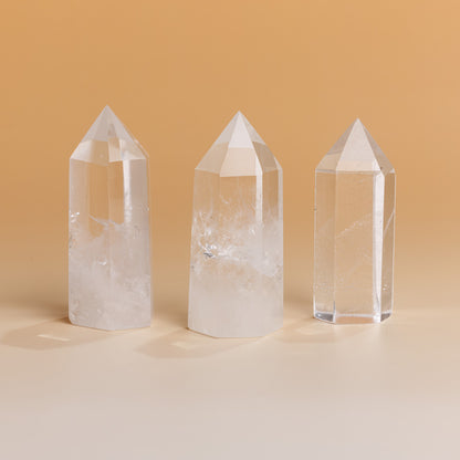 Clear Quartz Tower