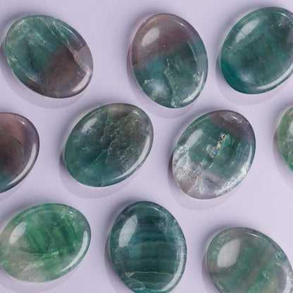 Green Fluorite Worry Stone
