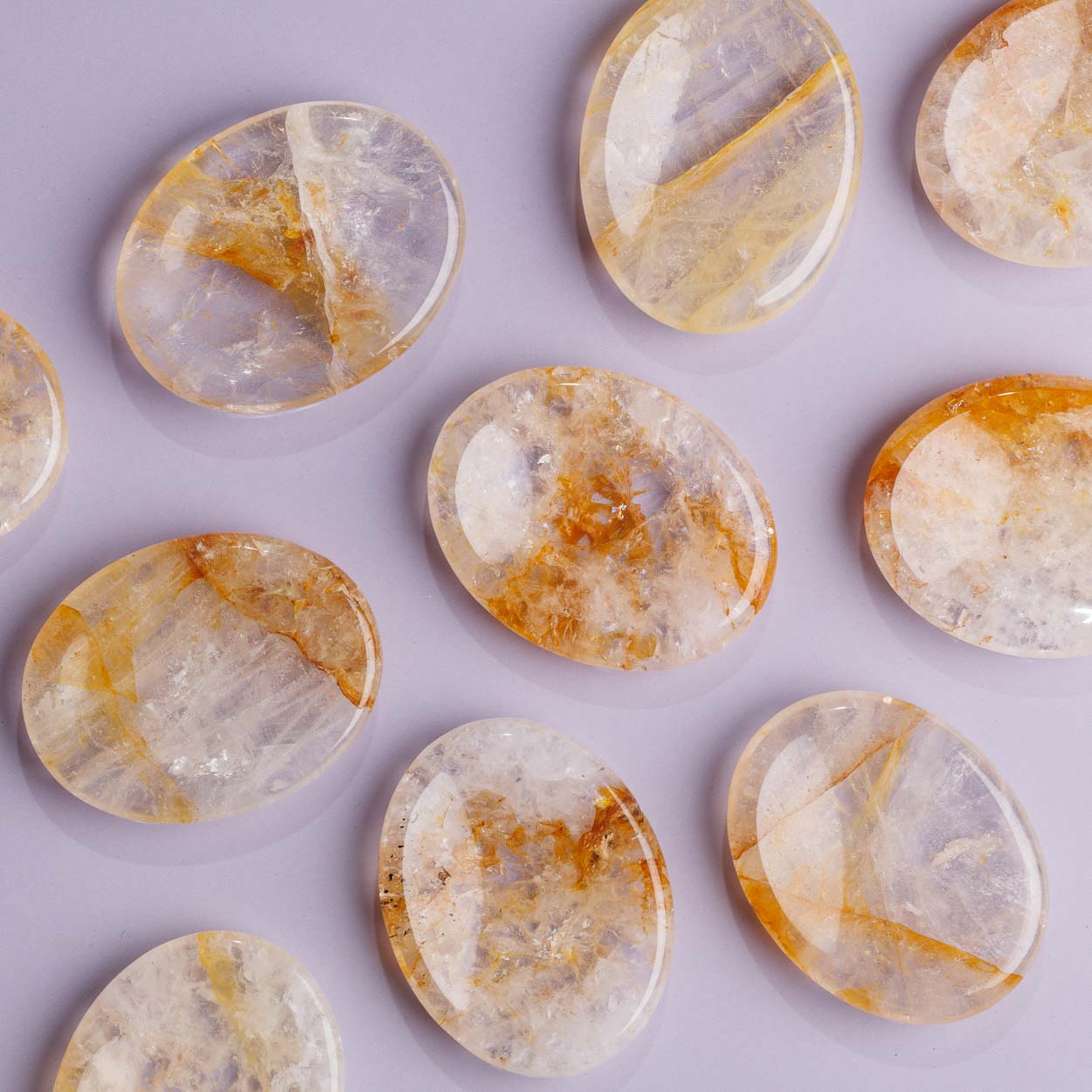 Golden Healer Worry Stone