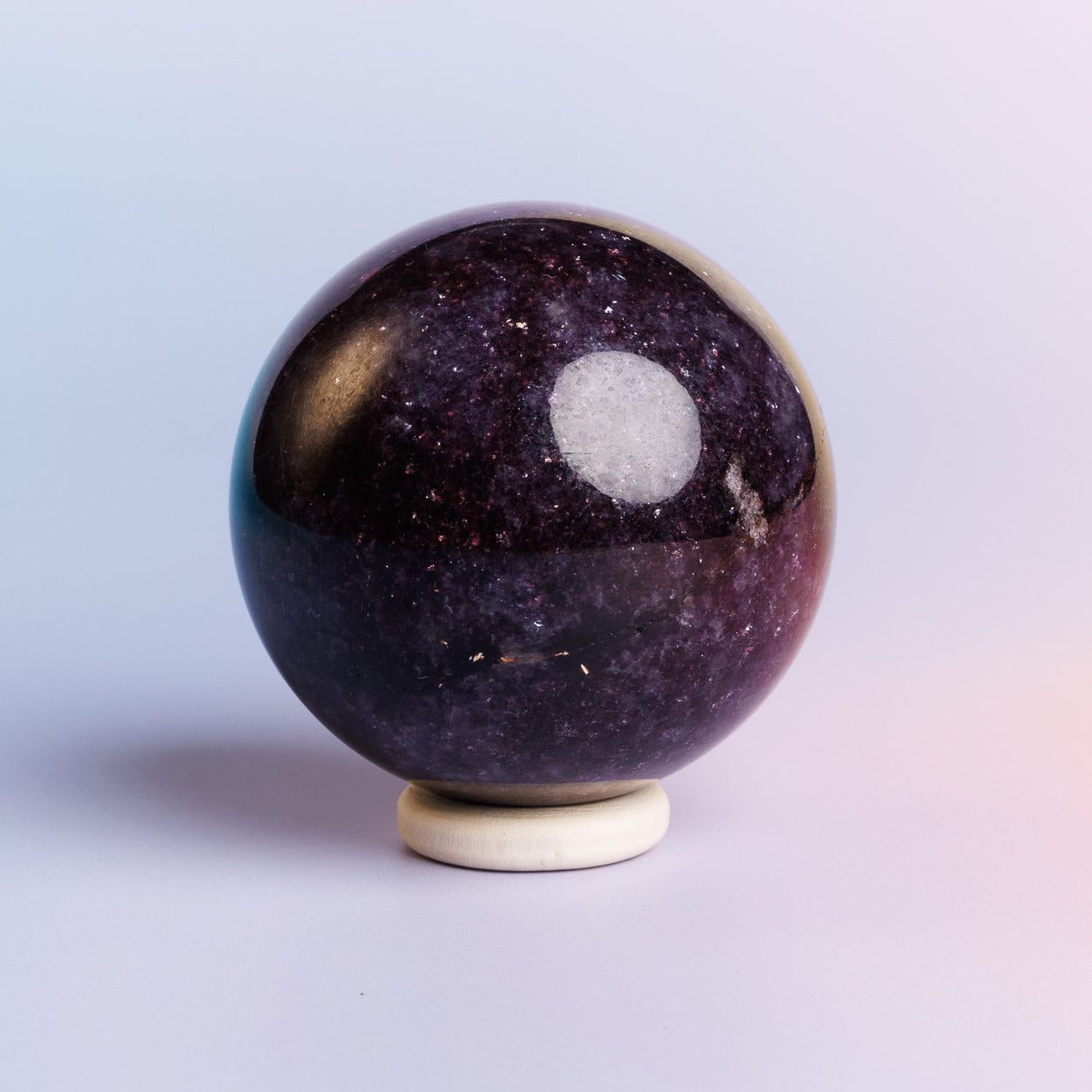 Lepidolite Sphere