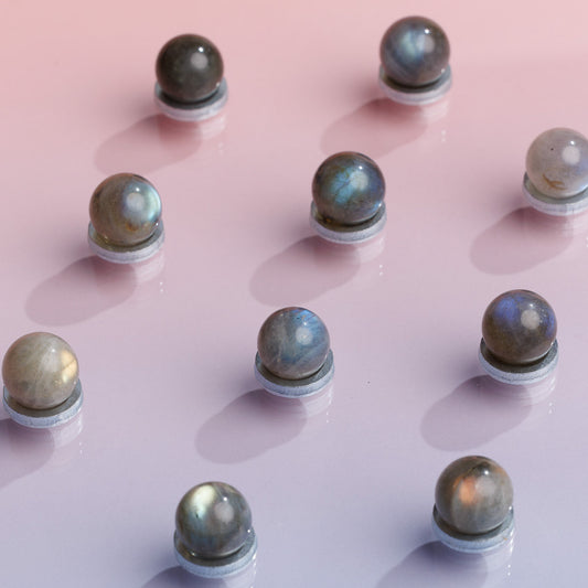 Labradorite Flashy Extra Mini Sphere