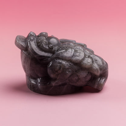 Labradorite Purple Flash Money Toad