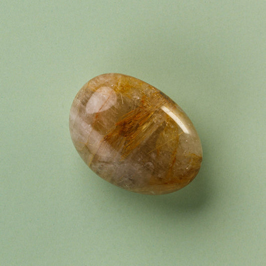 Golden Rutile Tumble