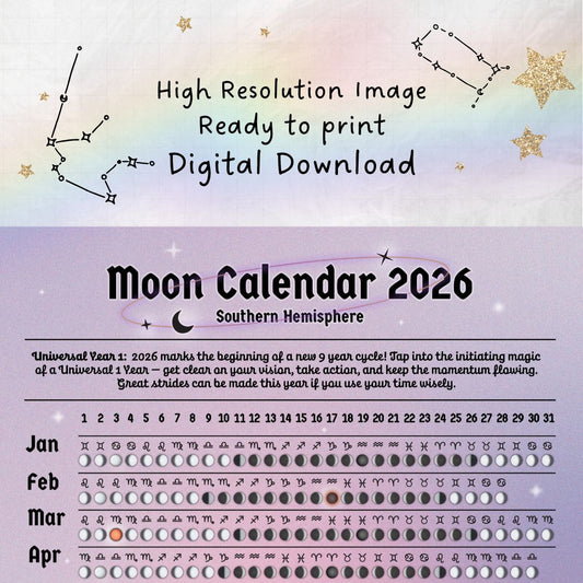 Moon Calendar 2026