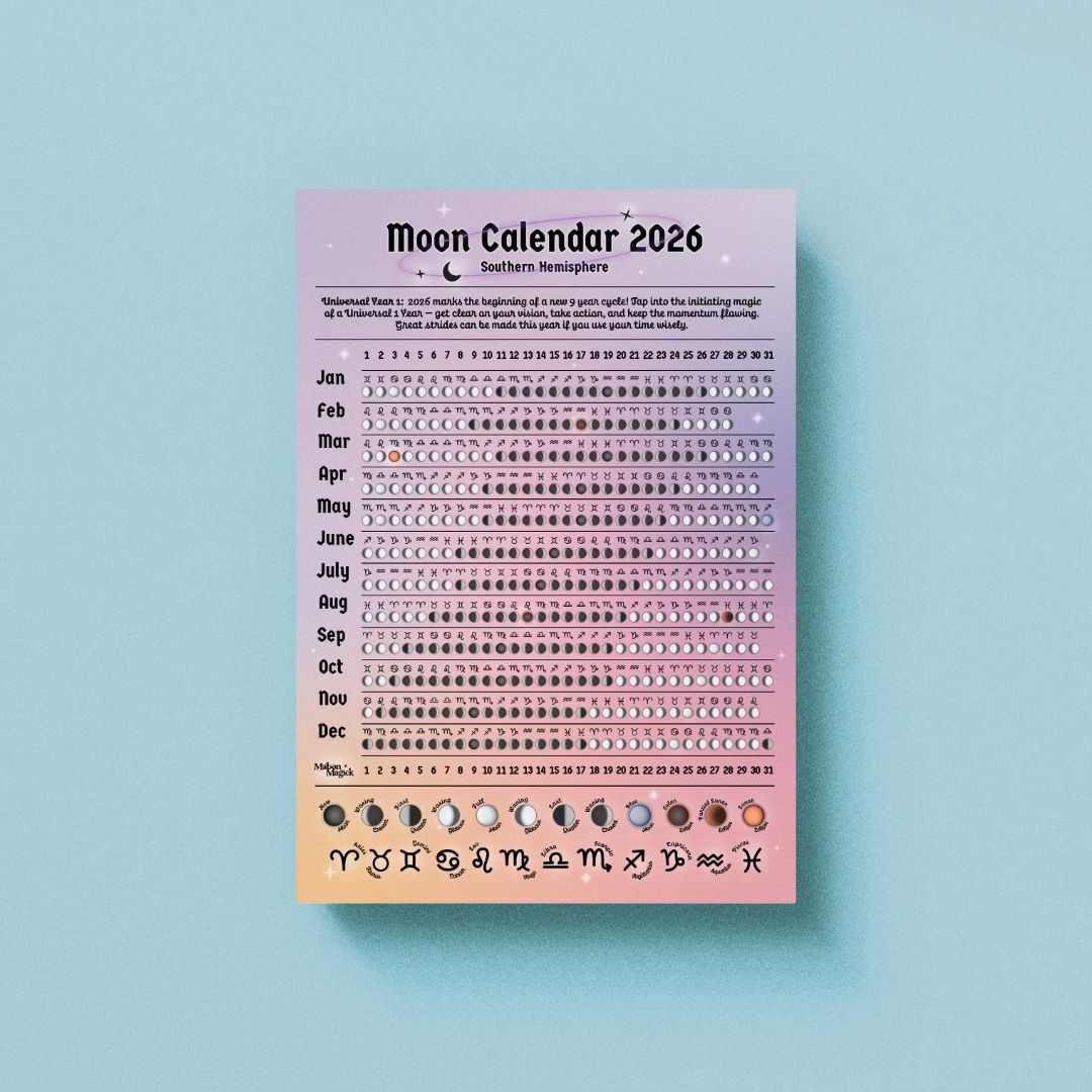 Moon Calendar 2026