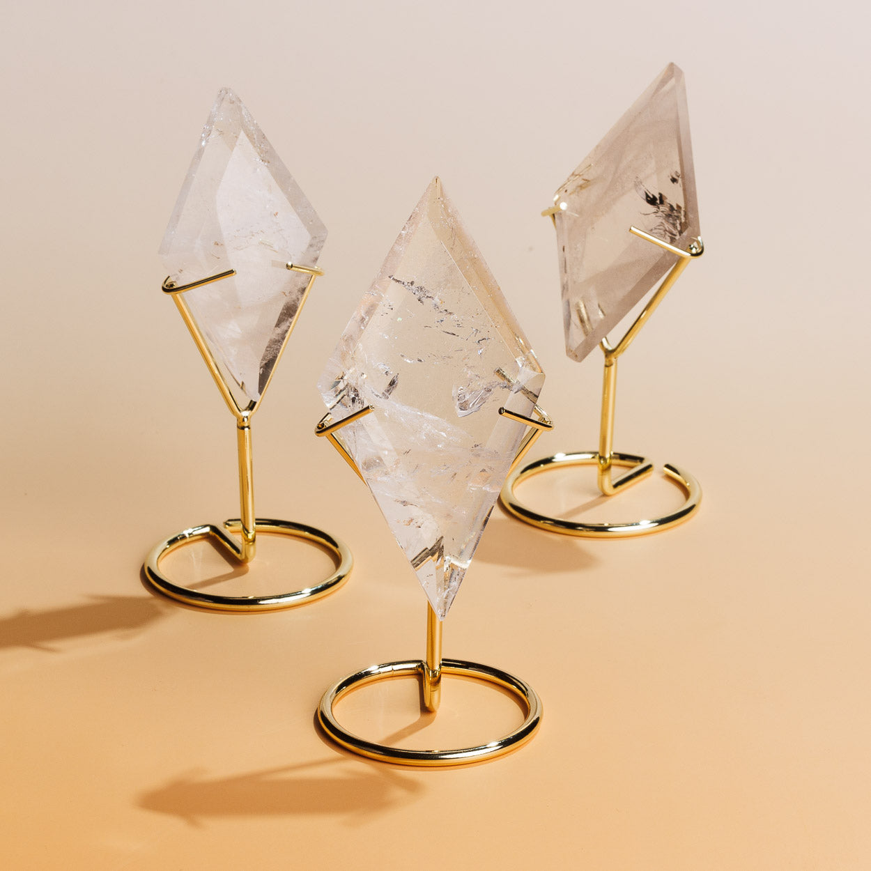 Clear Quartz Rhombus