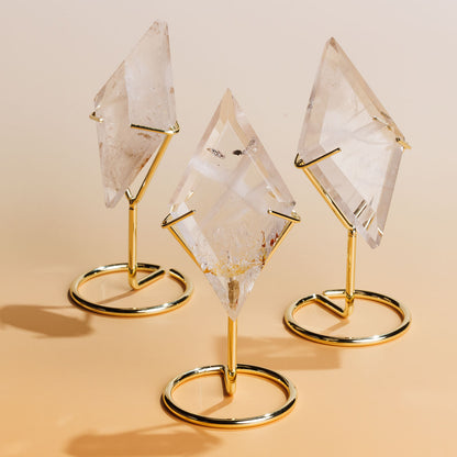Clear Quartz Rhombus