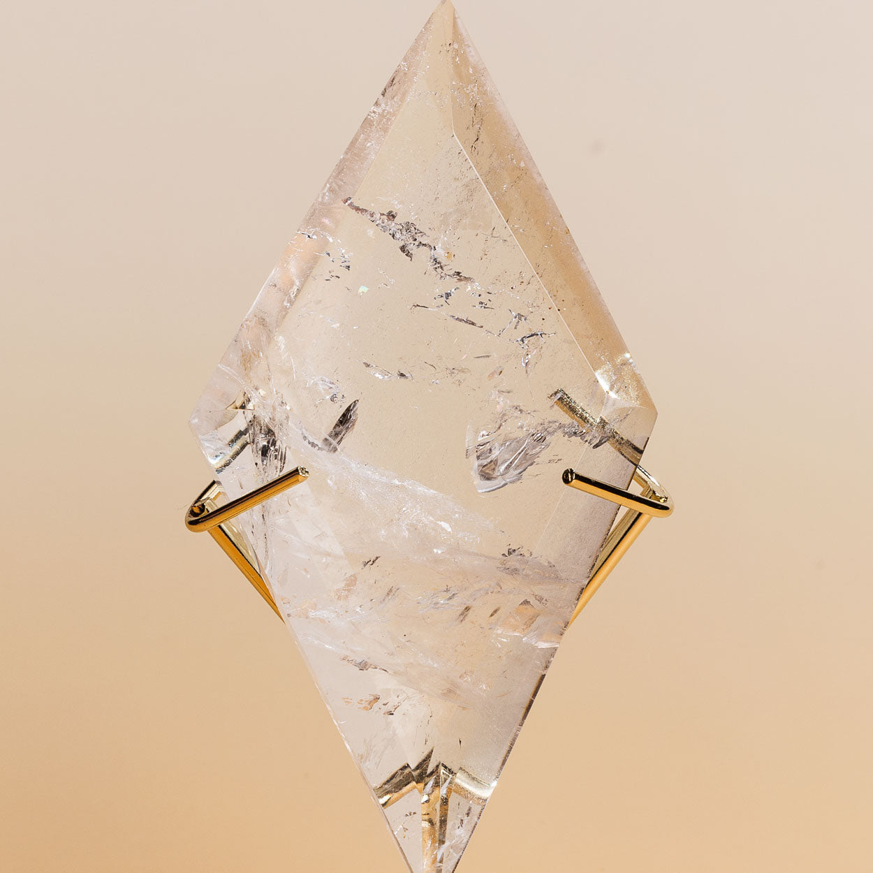 Clear Quartz Rhombus