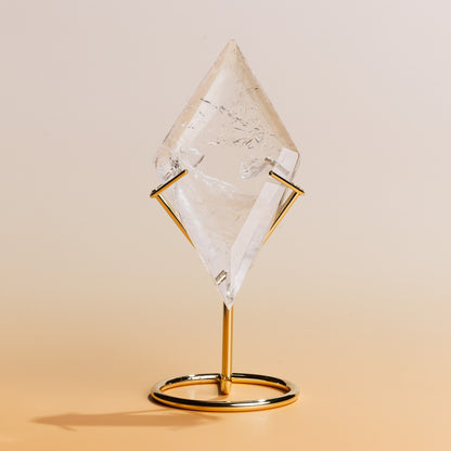 Clear Quartz Rhombus