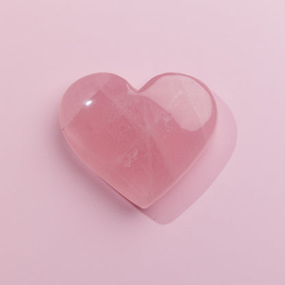 Madagascar Rose Quartz Heart