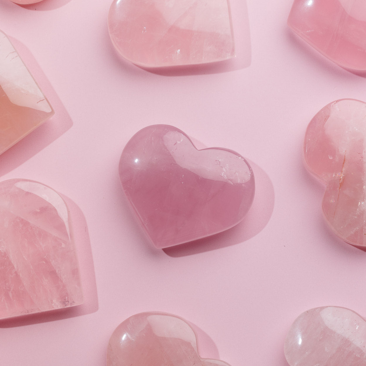 Madagascar Rose Quartz Heart