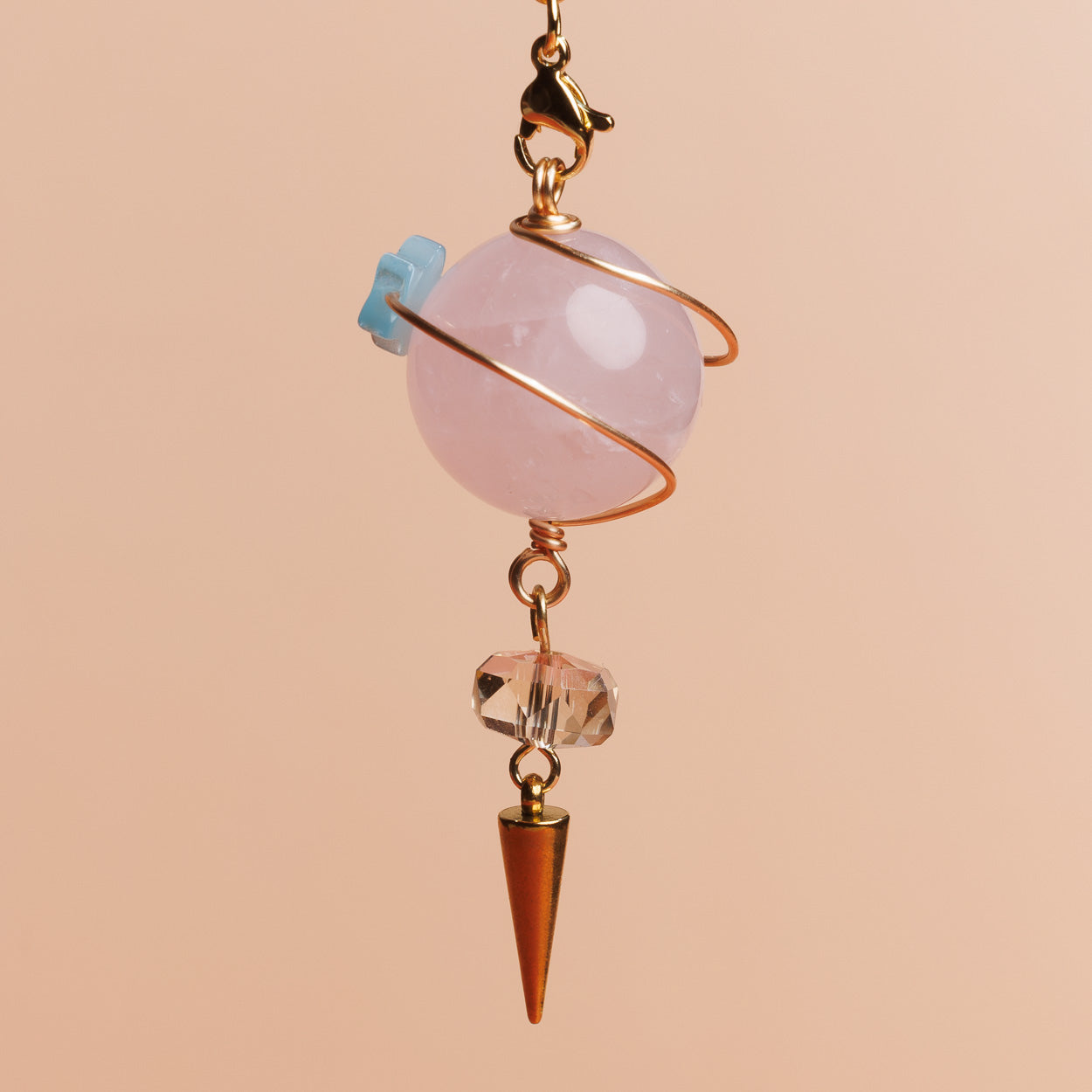 Rose Quartz Pendulum
