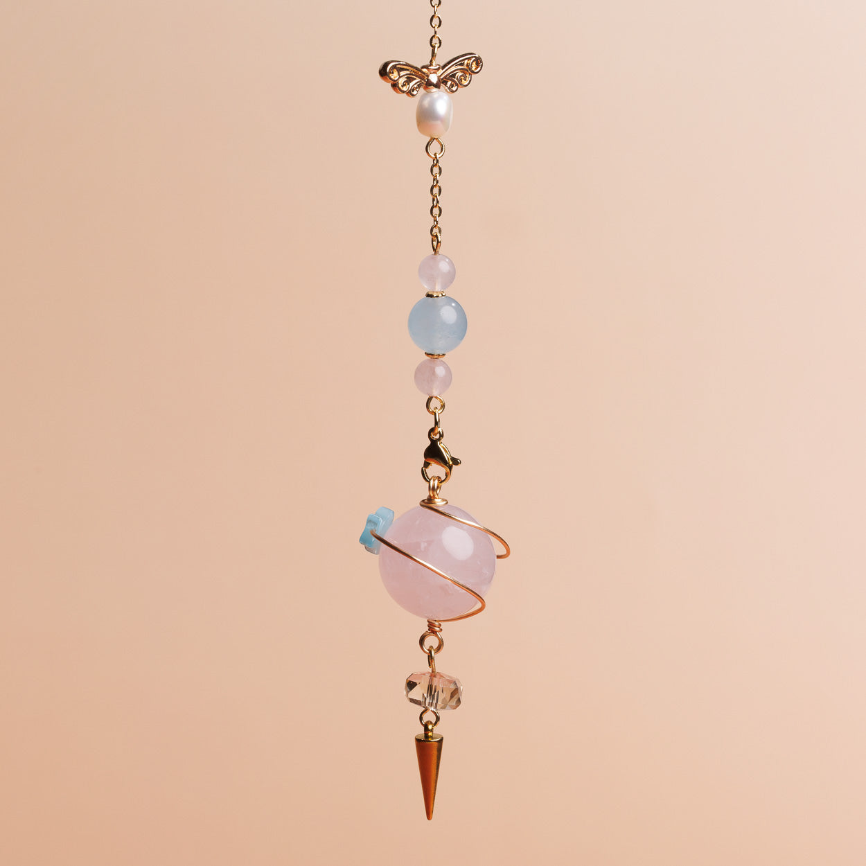 Rose Quartz Pendulum