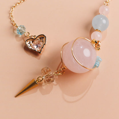 Rose Quartz Pendulum