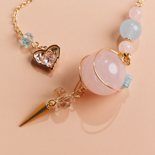 Rose Quartz Pendulum