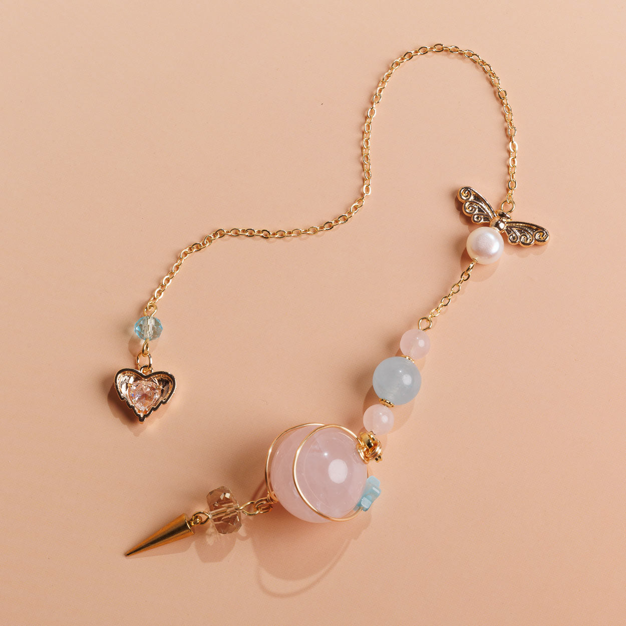 Rose Quartz Pendulum