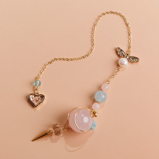 Rose Quartz Pendulum