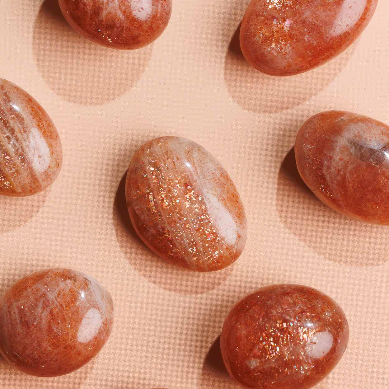 Sunstone Sparkly Mini Tumble