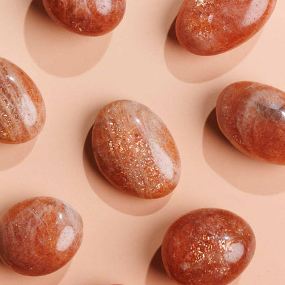 Sunstone Sparkly Mini Tumble