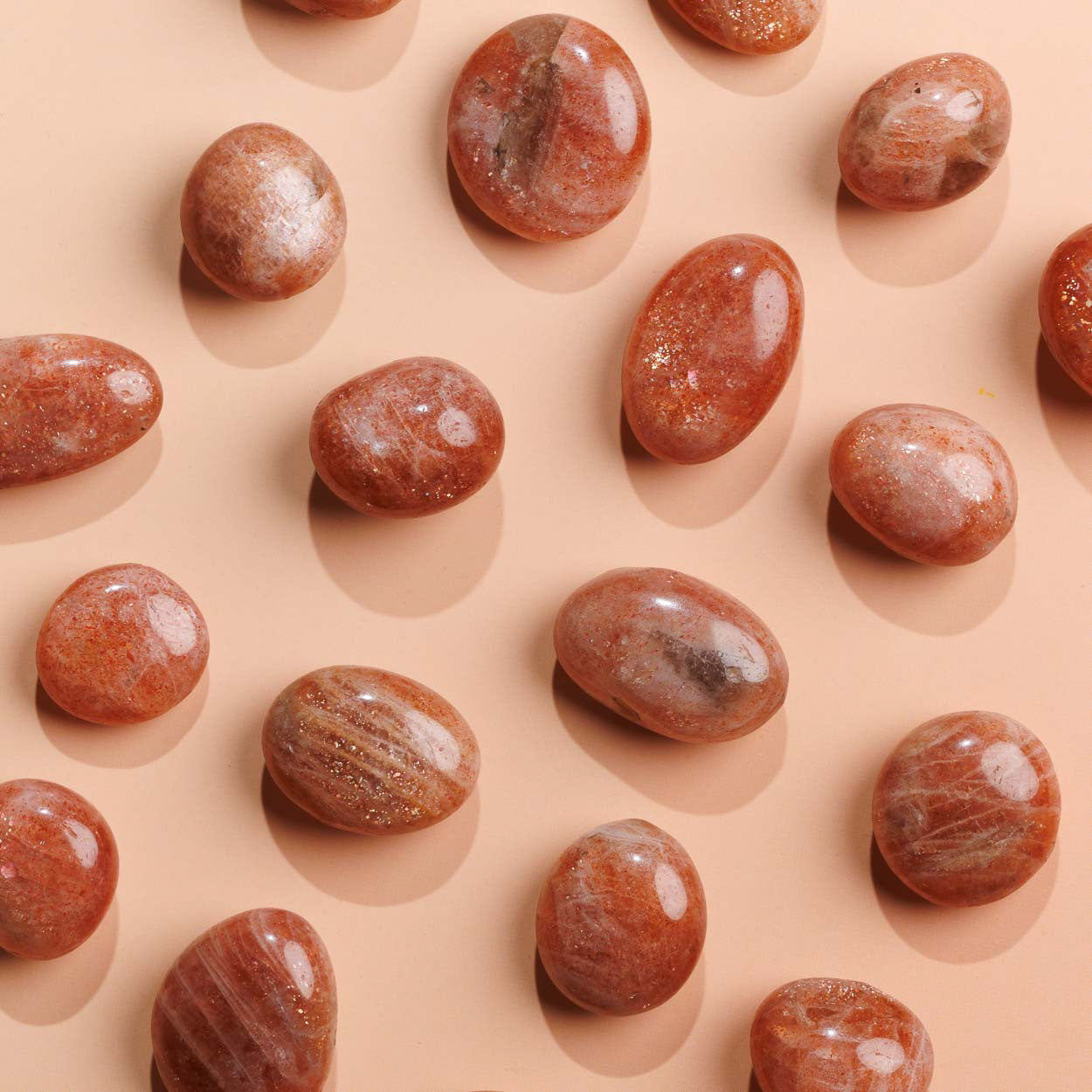 Sunstone Sparkly Mini Tumble