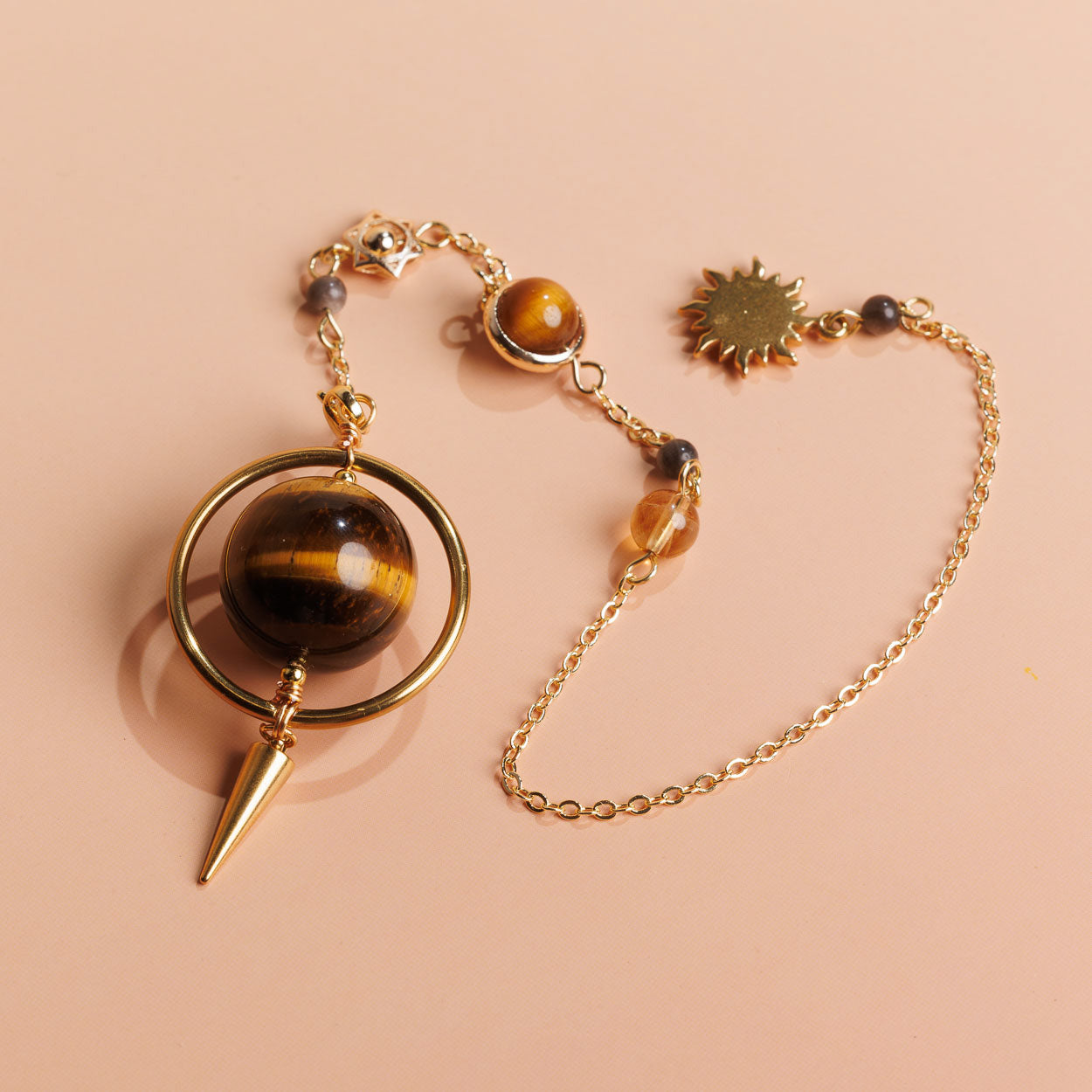 Tigers Eye Pendulum