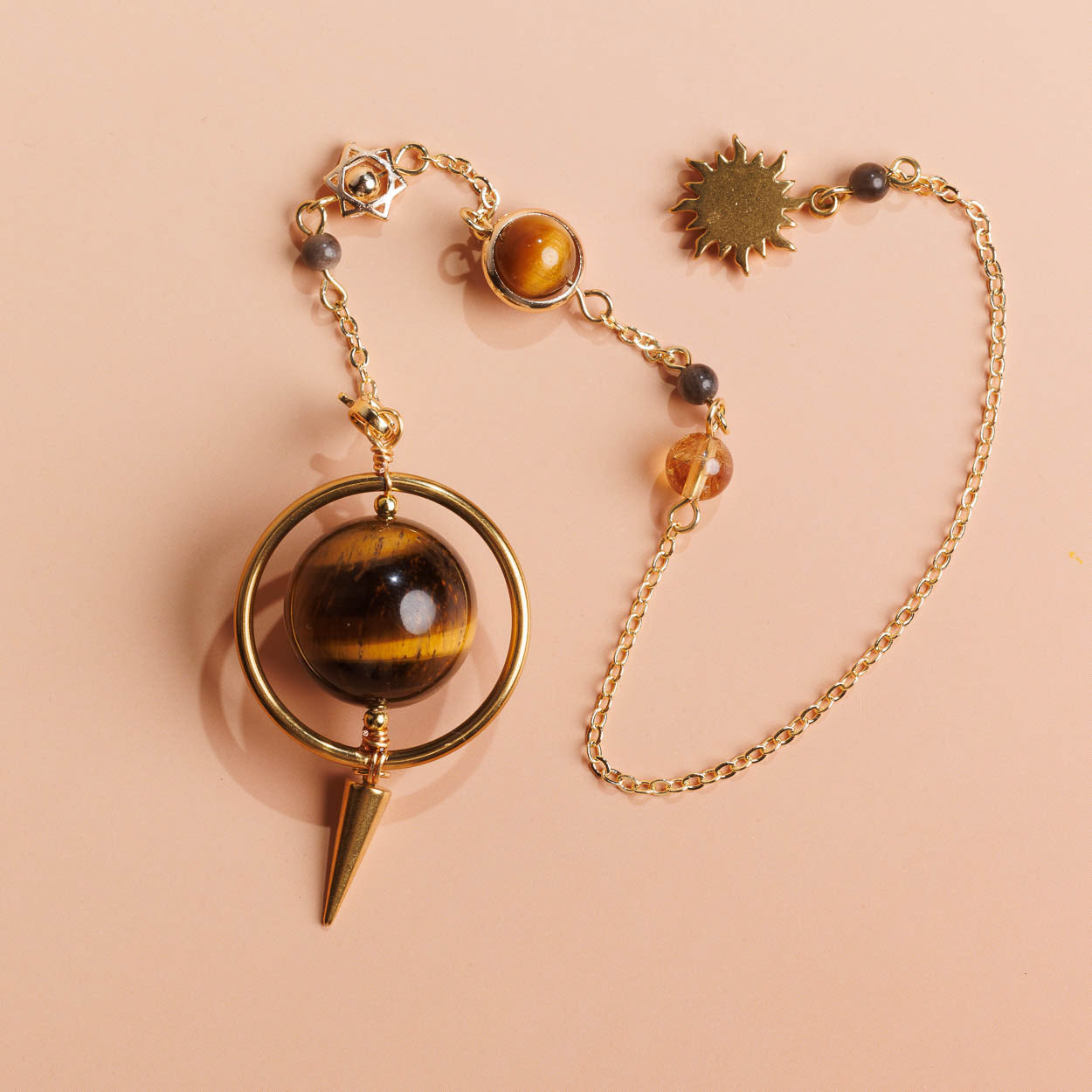 Tigers Eye Pendulum